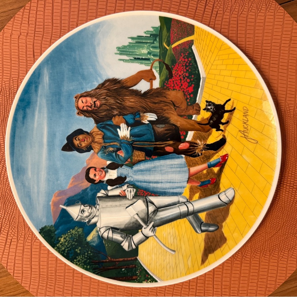 Wizard of Oz Decorative Collectible Plate (1979)